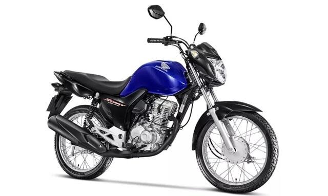 A Honda CG 160 Start é a moto barata no Brasil mais vendida atualmente.