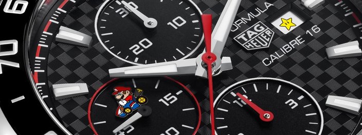 Imagem de: Mario Kart ganha relógio da Tag Heuer que custa até US$ 25 mil
