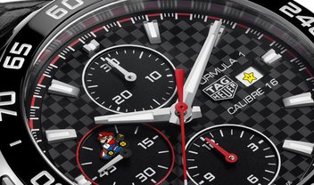 Mario Kart ganha relógio da Tag Heuer que custa até US$ 25 mil