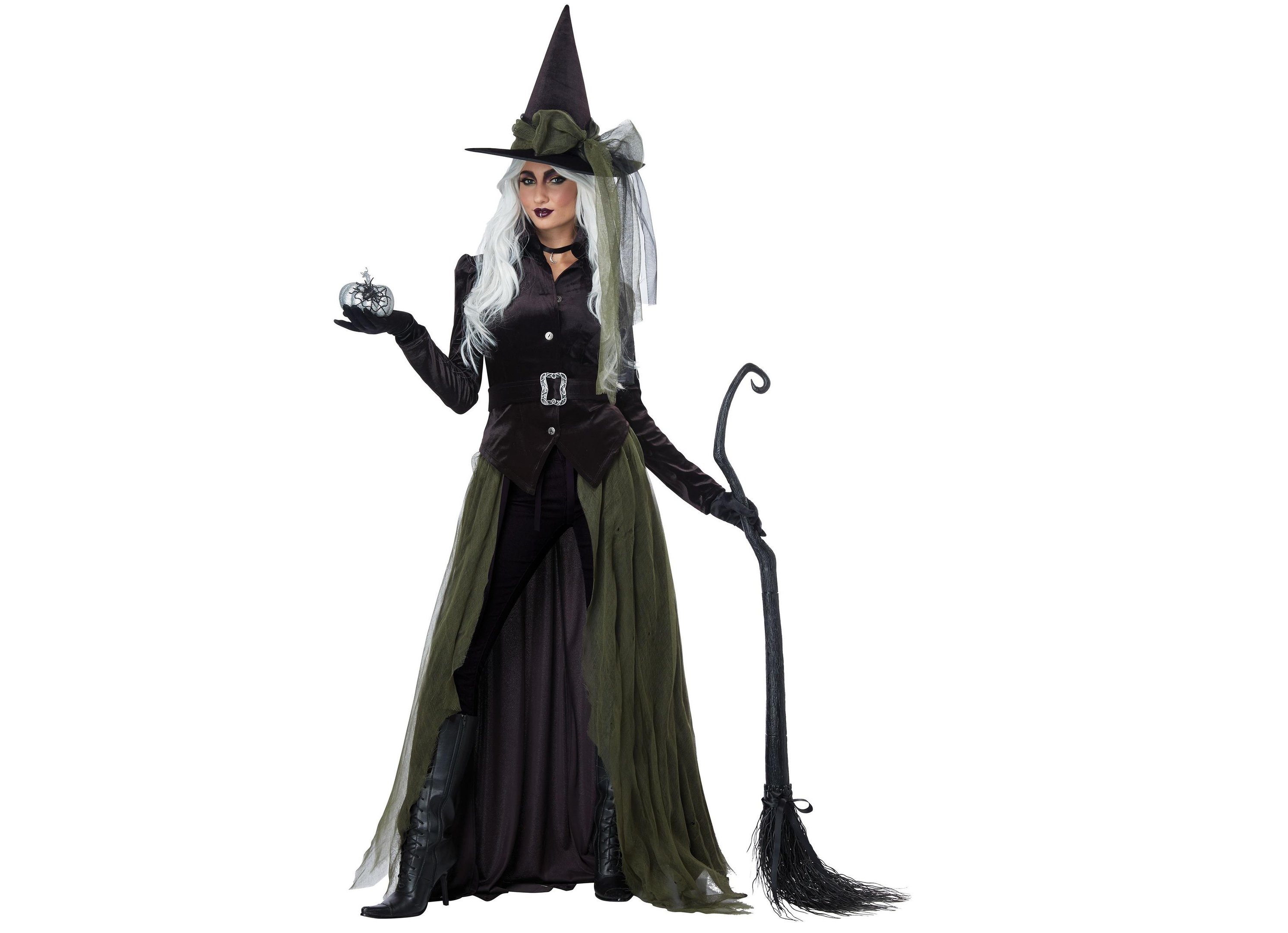 A fantasia de bruxa também é uma das mais tradicionais do Halloween