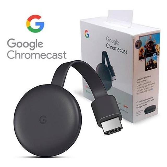 O Google Chromecast 3 pode ser gerenciado por vários dispositivos.
