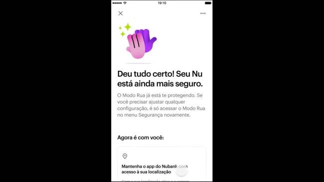 Configuração concluída.