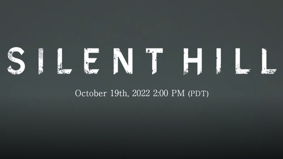 Silent Hill: site oficial é atualizado com tweet misterioso