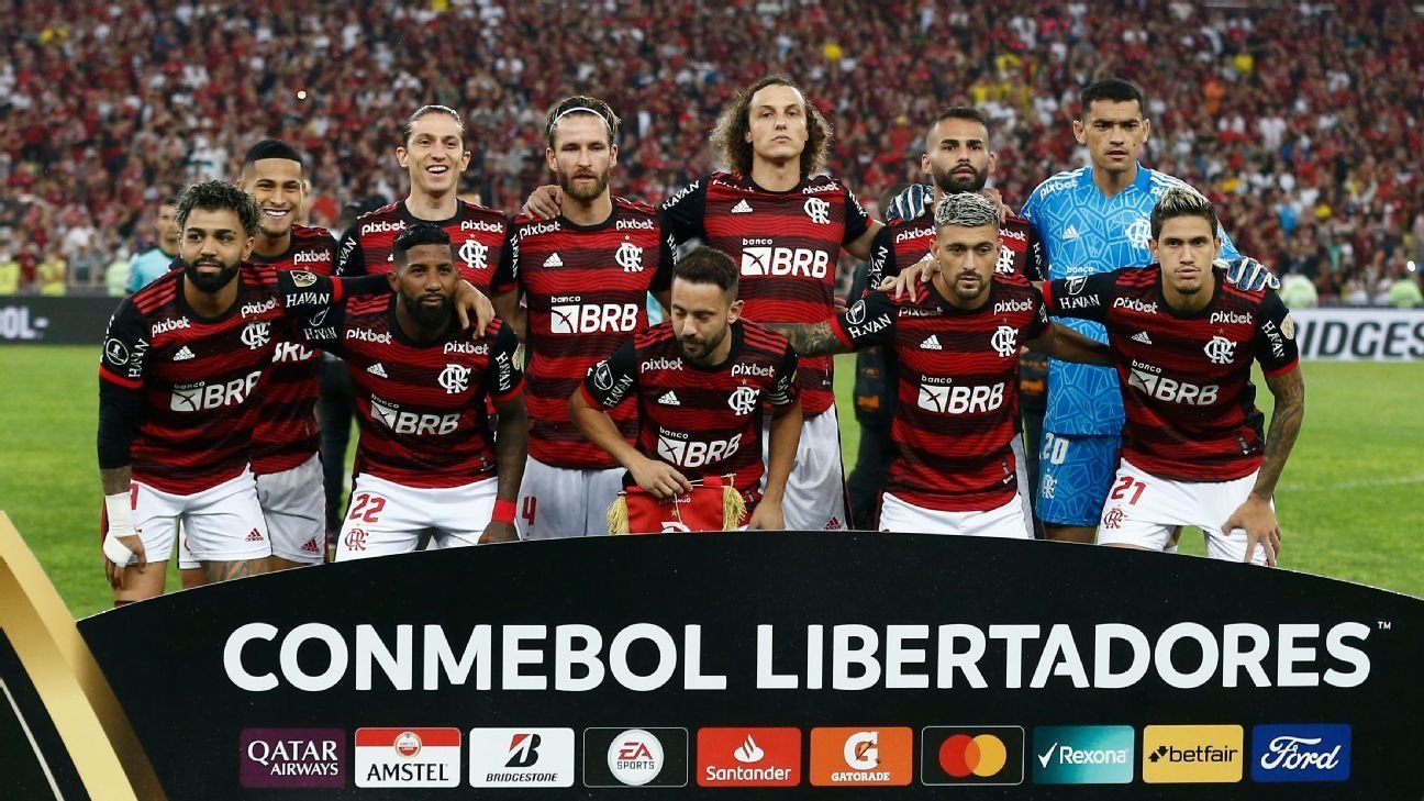 O Flamengo busca o seu terceiro título da Taça Libertadores da América
