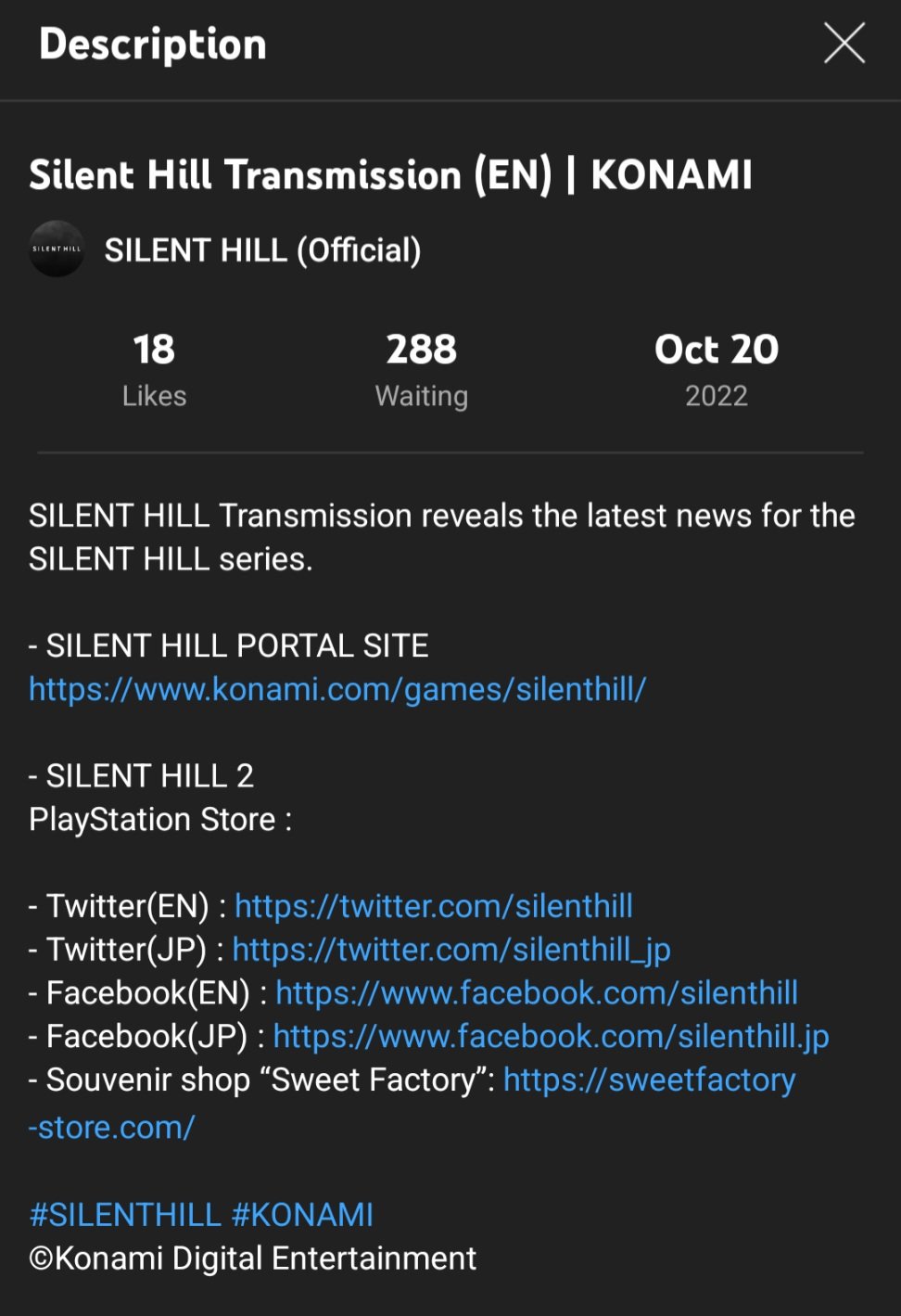 Remake de Silent Hill 2: Data de Lançamento Revelada [Rumor]