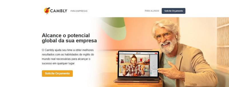 O Cambly permite que você organize a quantidade de aulas e até mesmo o tempo que ela terão