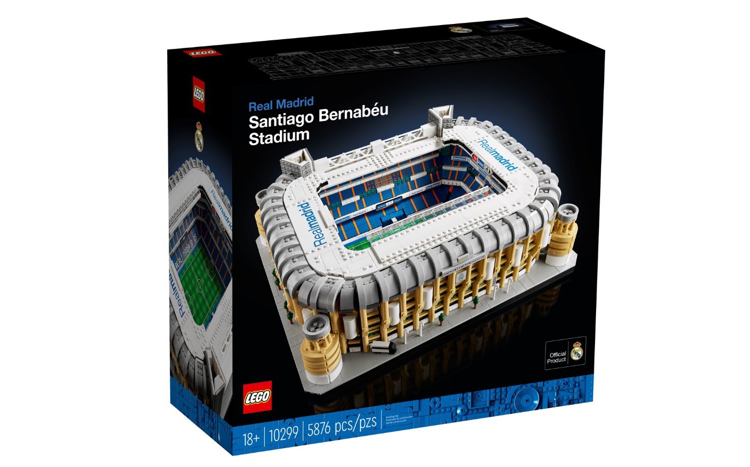 LEGO Creator Expert - Real Madrid – Estádio Santiago Bernabéu