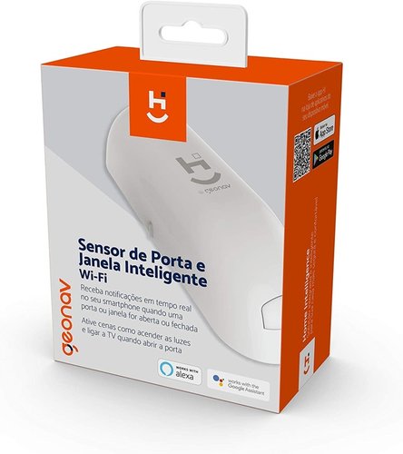 O sensor inteligente é uma forma fácil de proteger portas, janelas e até pertences pessoais.