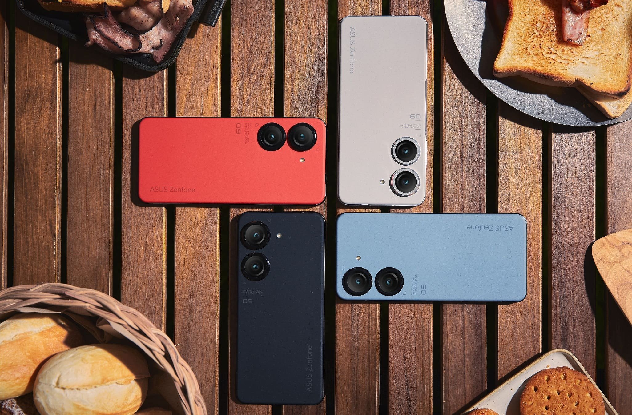 O Zenfone 9 está disponível em 4 cores diferentes