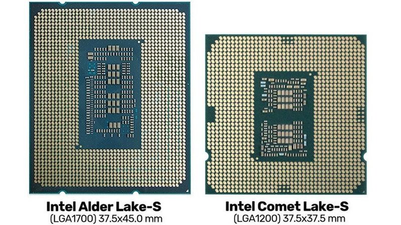 LGA 1700 vs LGA 1200