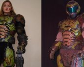 Diretamente do inferno: cosplay de Doom Slayer está pronto pro combate