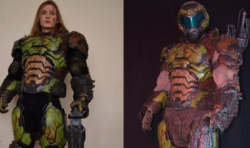 Diretamente do inferno: cosplay de Doom Slayer está pronto pro combate