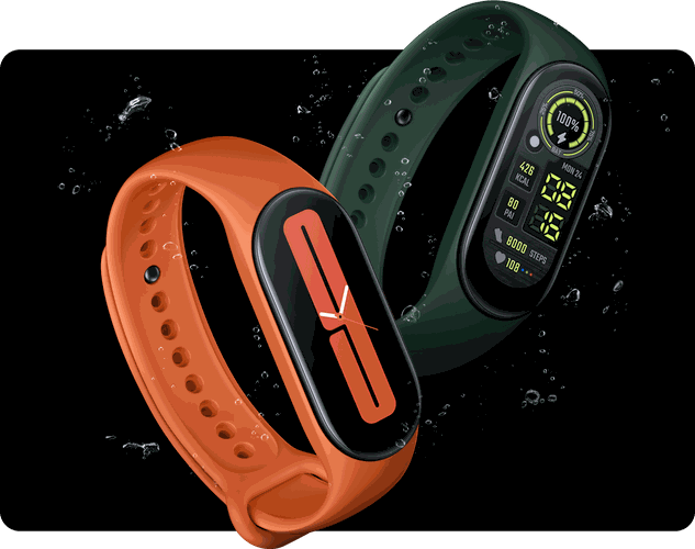 Assim como a Amazfit Band 7, a Xiaomi Band 7 tem certificação 5 ATM de resistência a água.