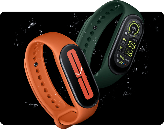 Assim como a Amazfit Band 7, a Xiaomi Band 7 tem certificação 5 ATM de resistência a água.