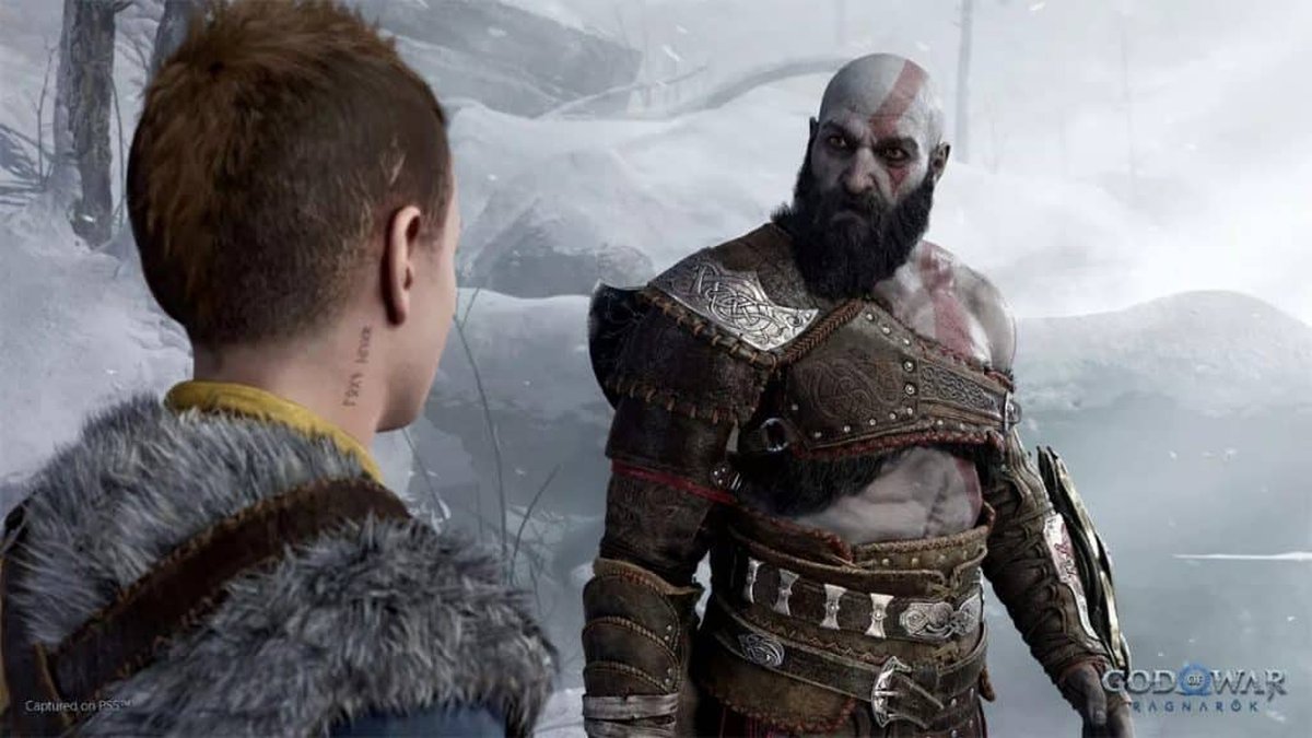 Compare God of War Ragnarok rodando no PS4, PS4 Pro e PS5