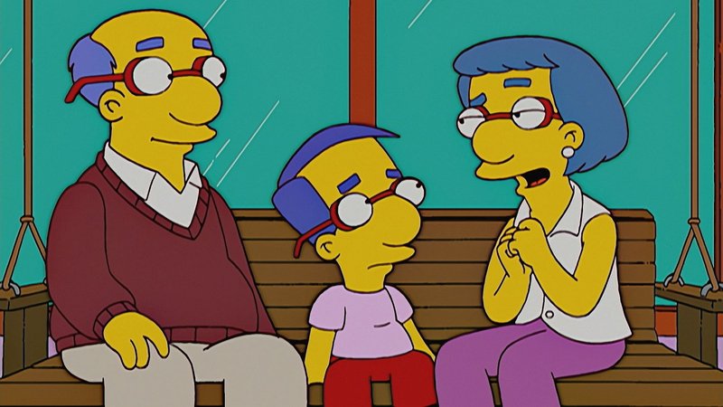 Milhouse e seus pais