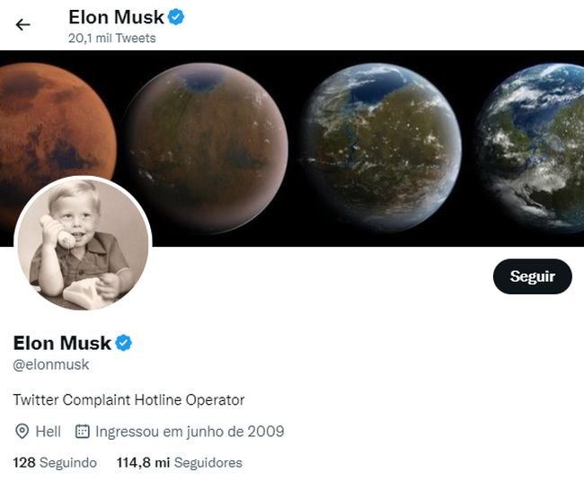 Interessados no selo de verificado do Twitter, como o do perfil de Musk, terão que pagar.