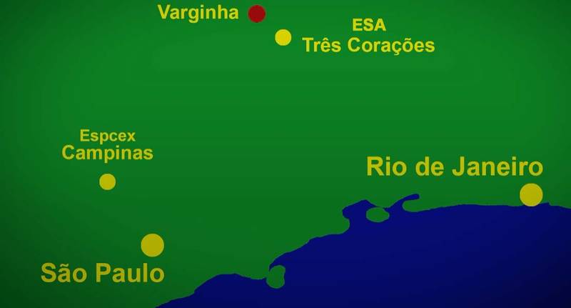 Supostamente, as criaturas foram enviadas a Três Corações, na base da ESA, e depois para Campinas; testemunhas afirmam que caminhões da ESA fizeram bloqueios em ruas de Varginha durante a operação.