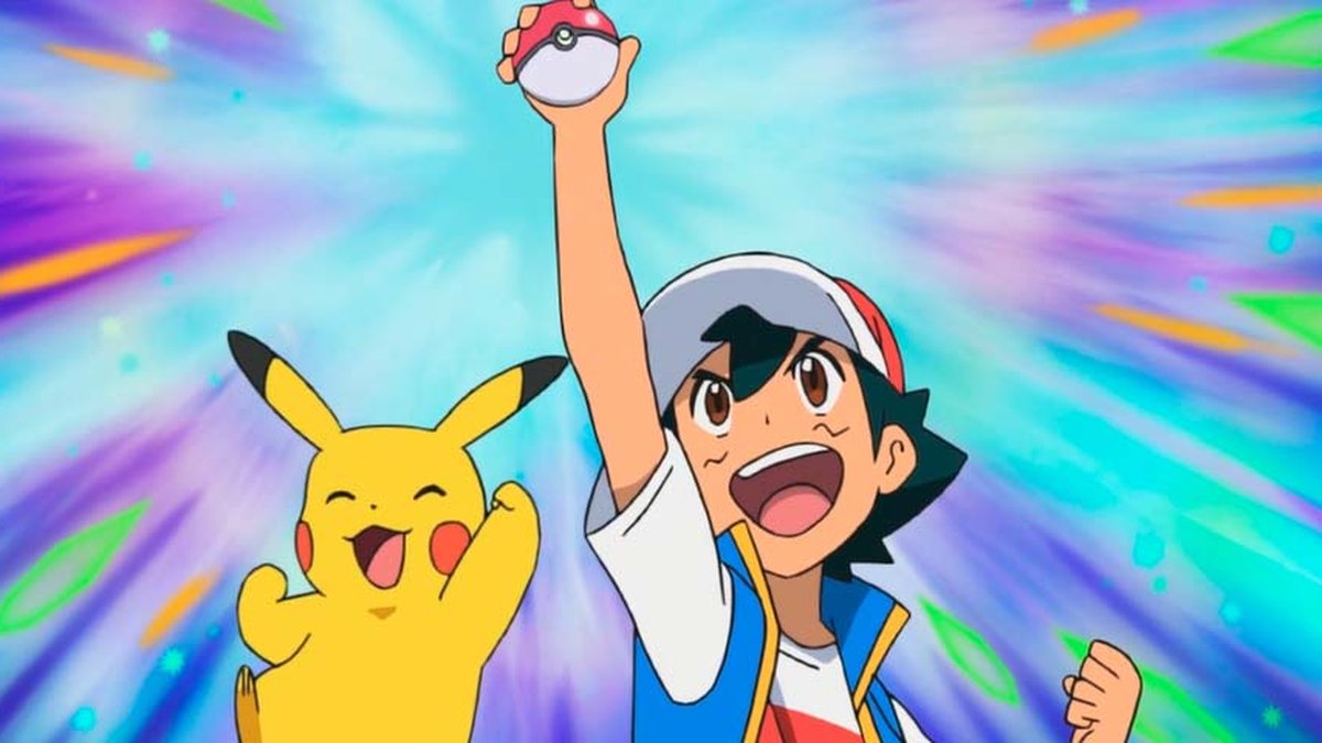 ◓ Anime Pokémon Journeys (Especial Ash Ketchum) • Último Episódio 148:  Pocket Monsters: O Arco-íris e o Mestre Pokémon! (EP11)