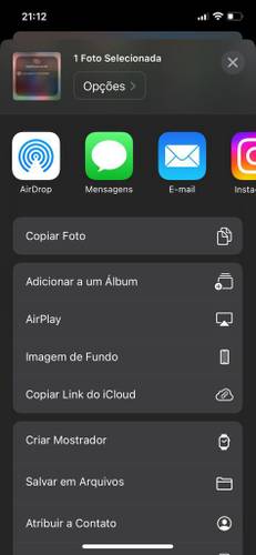 Você pode usar o AirPlay para espelhar fotos do iPhone na TV