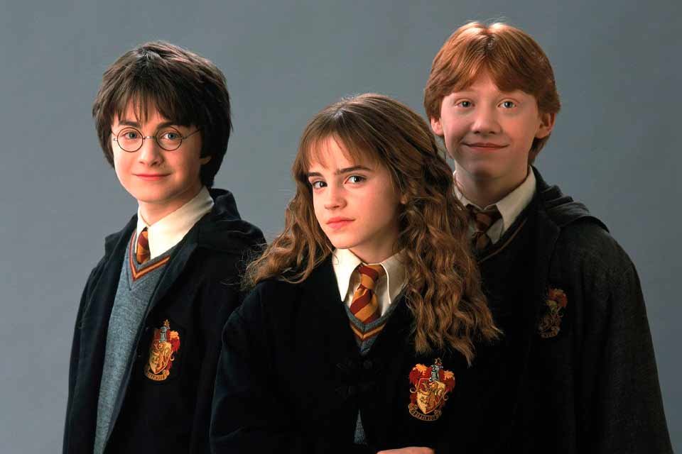 O trio de Harry Potter escolheu ser Grifinória?