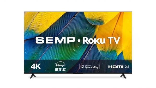 A versão RK8600 tem 50 polegadas.