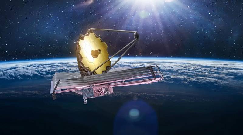 James Webb, telescópio superpoderoso da agência, é uma das invenções deste ano (Fonte: Shutterstock)