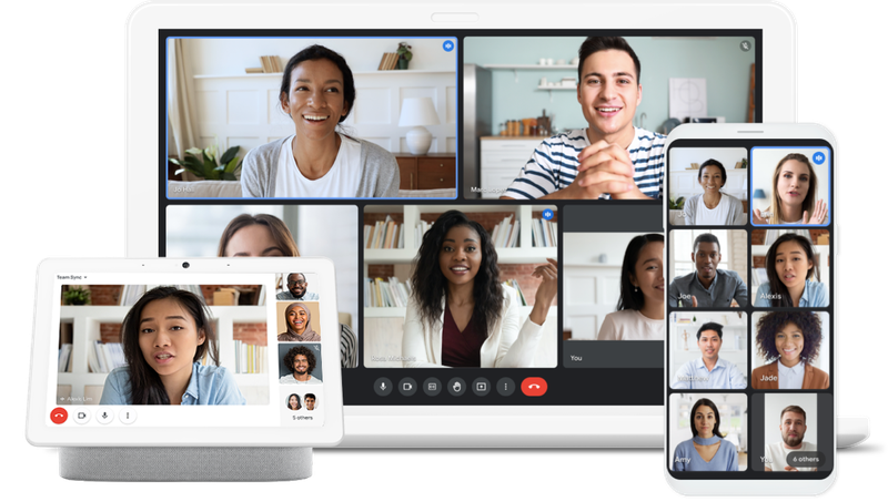 O Google Meet possui versões para smartphones, tablets, Windows e Mac