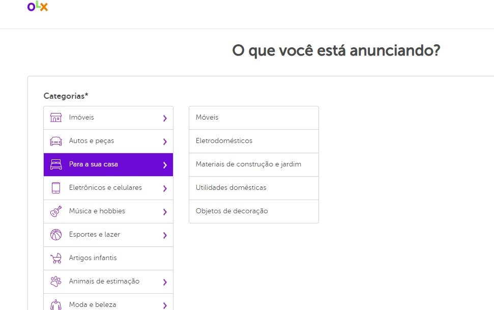 Como anunciar na Olx: passo a passo — Anuncie Grátis