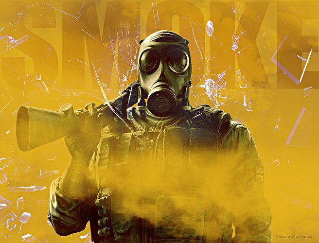 Smoke, agente defensivo de Rainbow Six Siege 