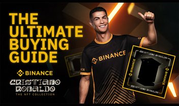 Cristiano Ronaldo lança sua 1ª coleção de NFTs com a Binance