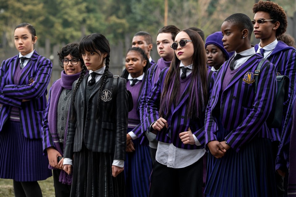 Arco de Wandinha (Jenna Ortega) na primeira temporada do spin-off de A  Família Addams foi sobre ela aprender a como se relacionar em uma amizade -  Purebreak