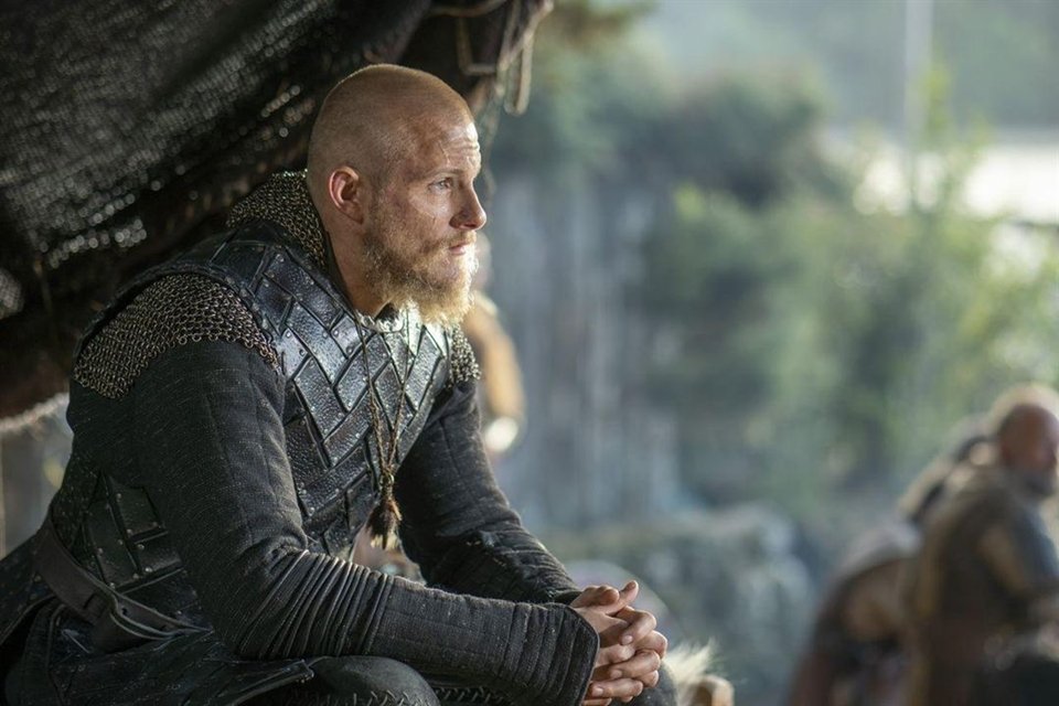 Alexander Ludwig como Bjorn Ironside na série Vikings, da Netflix/History Channel.