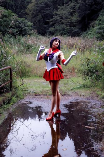 Cosplay Sailor Marte por Lex.