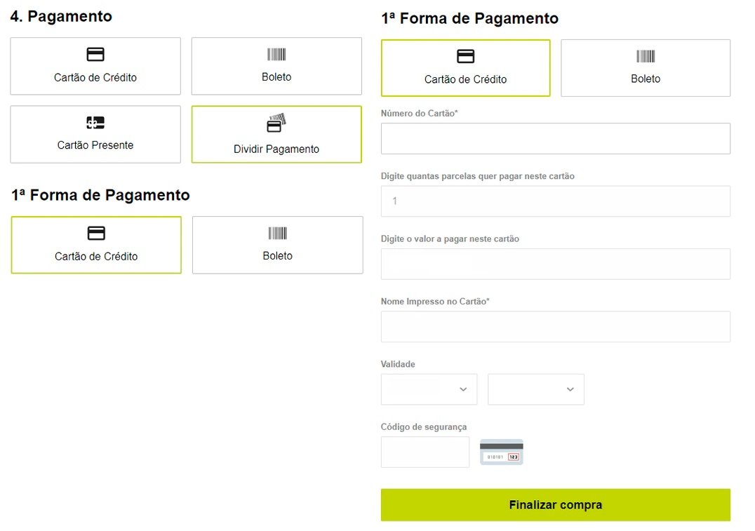 Com o Pagamento Multimeios, você consegue comprar um iPhone 14 de forma parcelada mesmo sem ter limite suficiente em seu cartão de crédito. (iPlace/Reprodução)