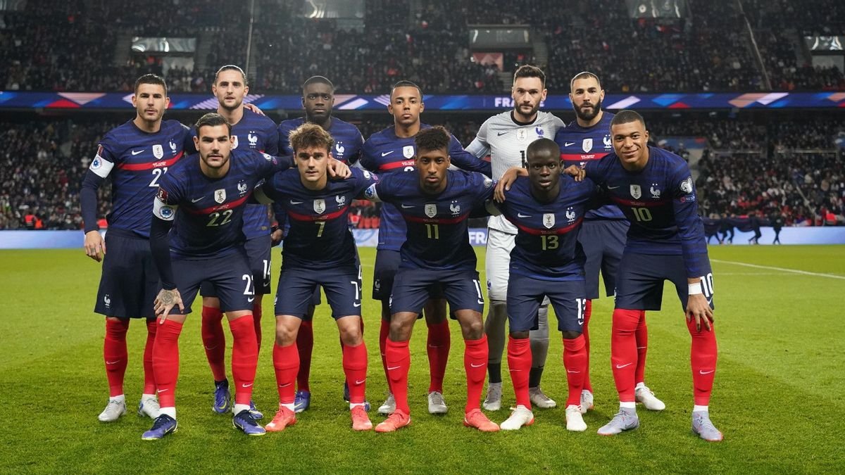 A França busca o tricampeonato da Copa do Mundo