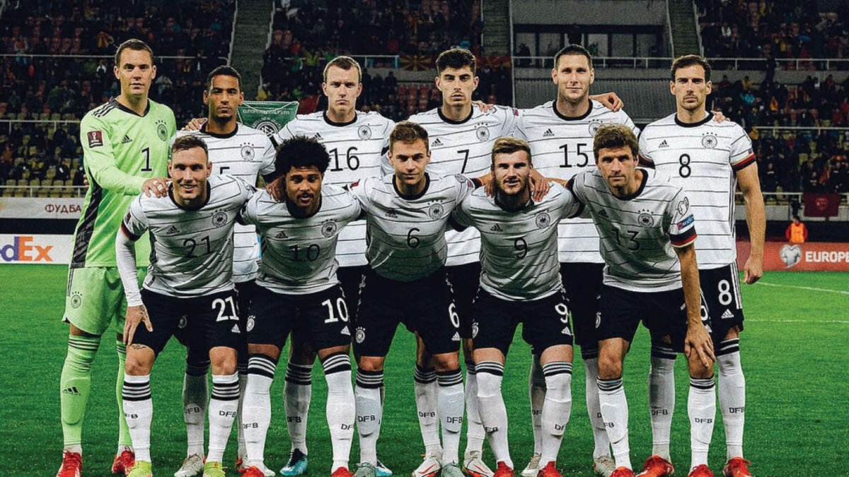 A Alemanha é tetracampeã da competição e busca o quinto título na Copa do Mundo 2022