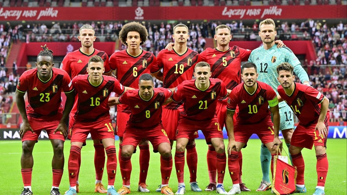 Seleção da Bélgica busca o seu primeiro título da Copa do Mundo