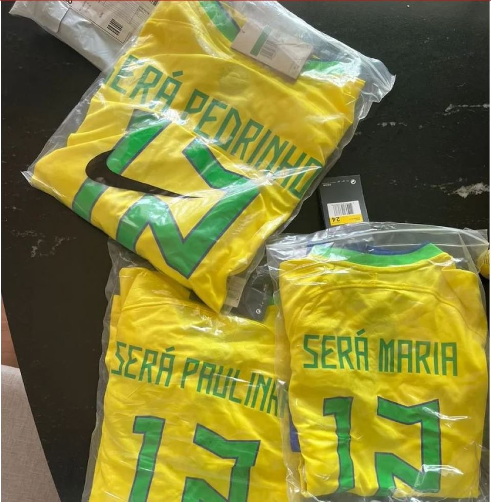 Camisas e camisetas no Brasil