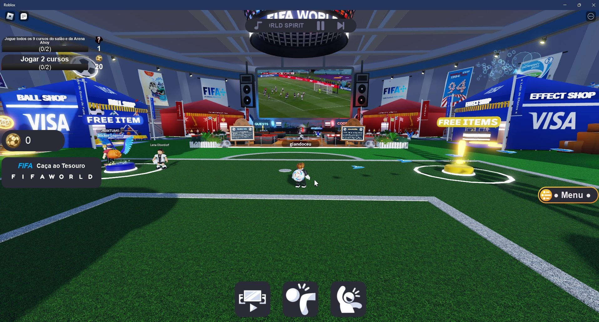 Copa do Mundo: como jogar o Mundo FIFA no Roblox