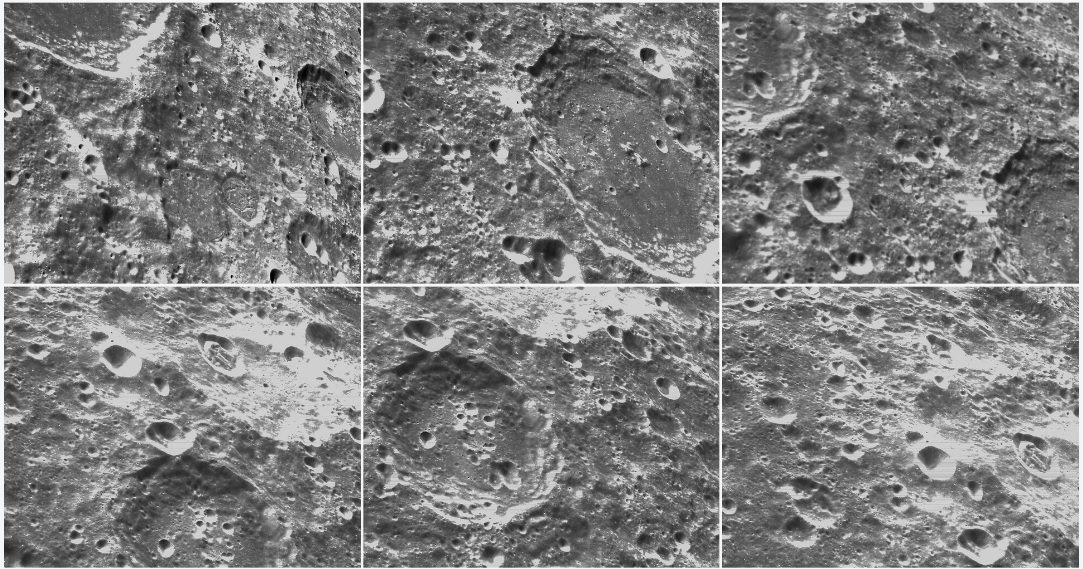 Imagens feitas pela sonda Orion entregaram mais detalhes da superfície da Lua