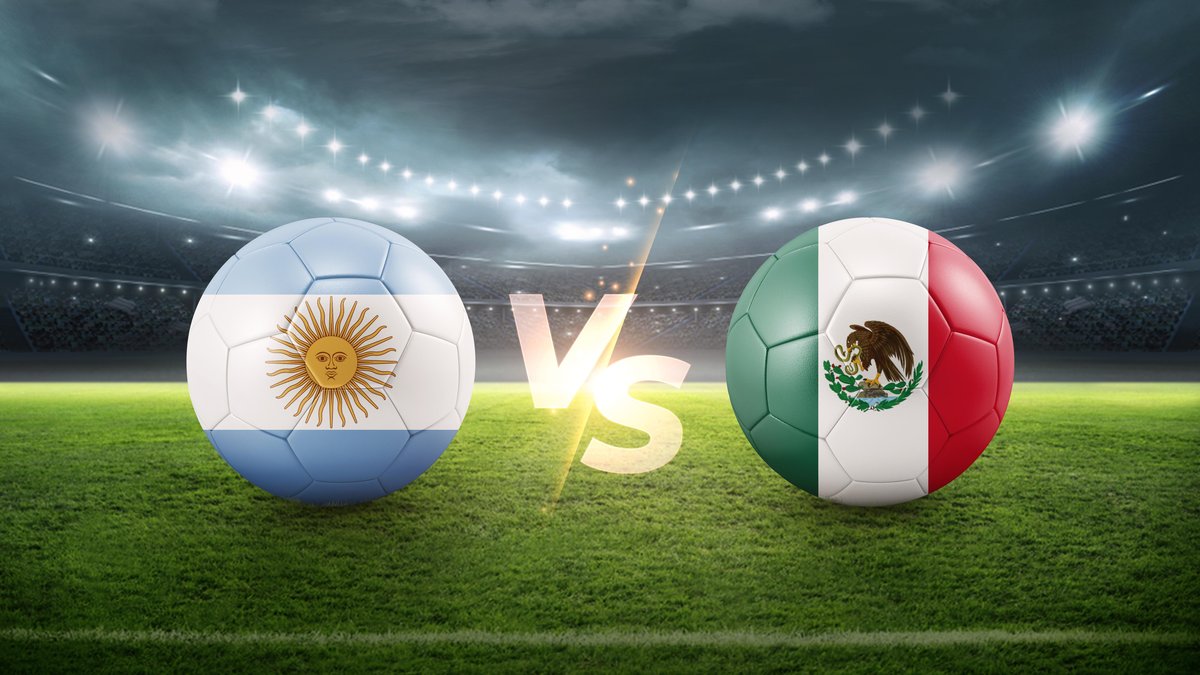 Argentina x México: veja onde assistir, escalações e horário