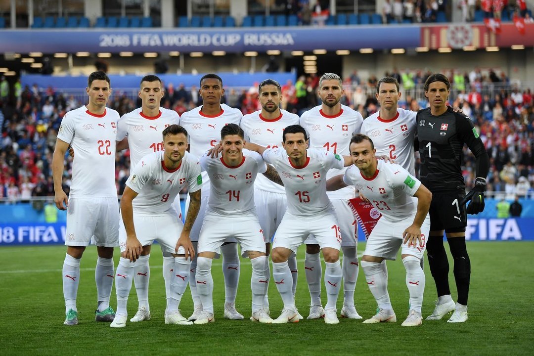 A Suíça sonha com uma vitória sobre o Brasil para garantir a sua classificação