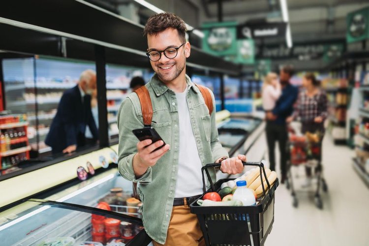 Os aplicativos de supermercados apresentaram crescimento no fim de semana posterior à Black Friday.