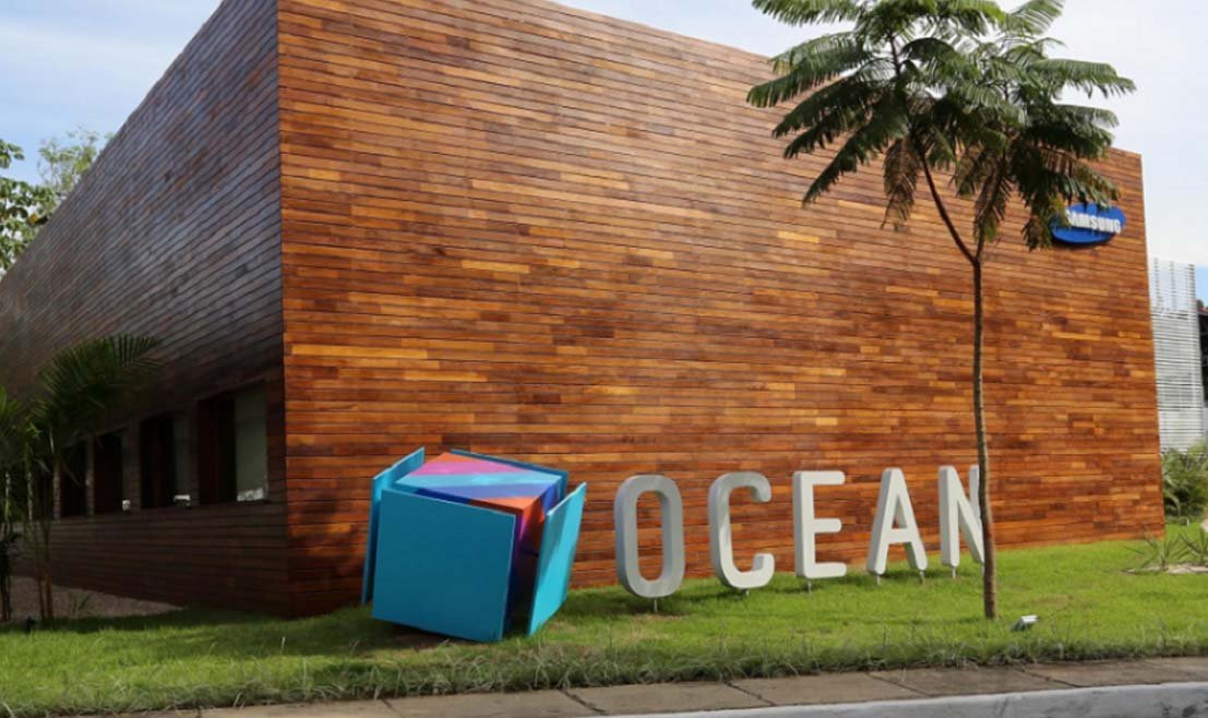 Foto da sede da Samsung Ocean, em Manaus.