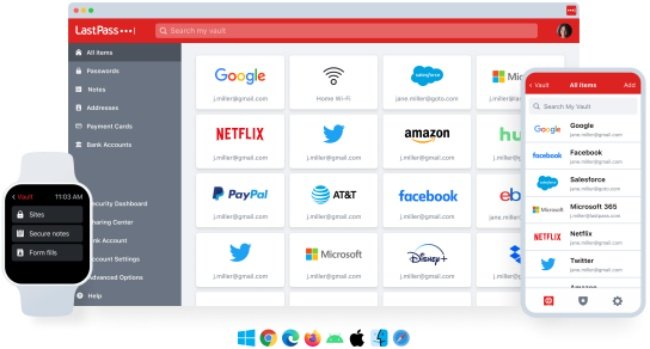 O LastPass permite guardar todas as suas senhas em um mesmo lugar.