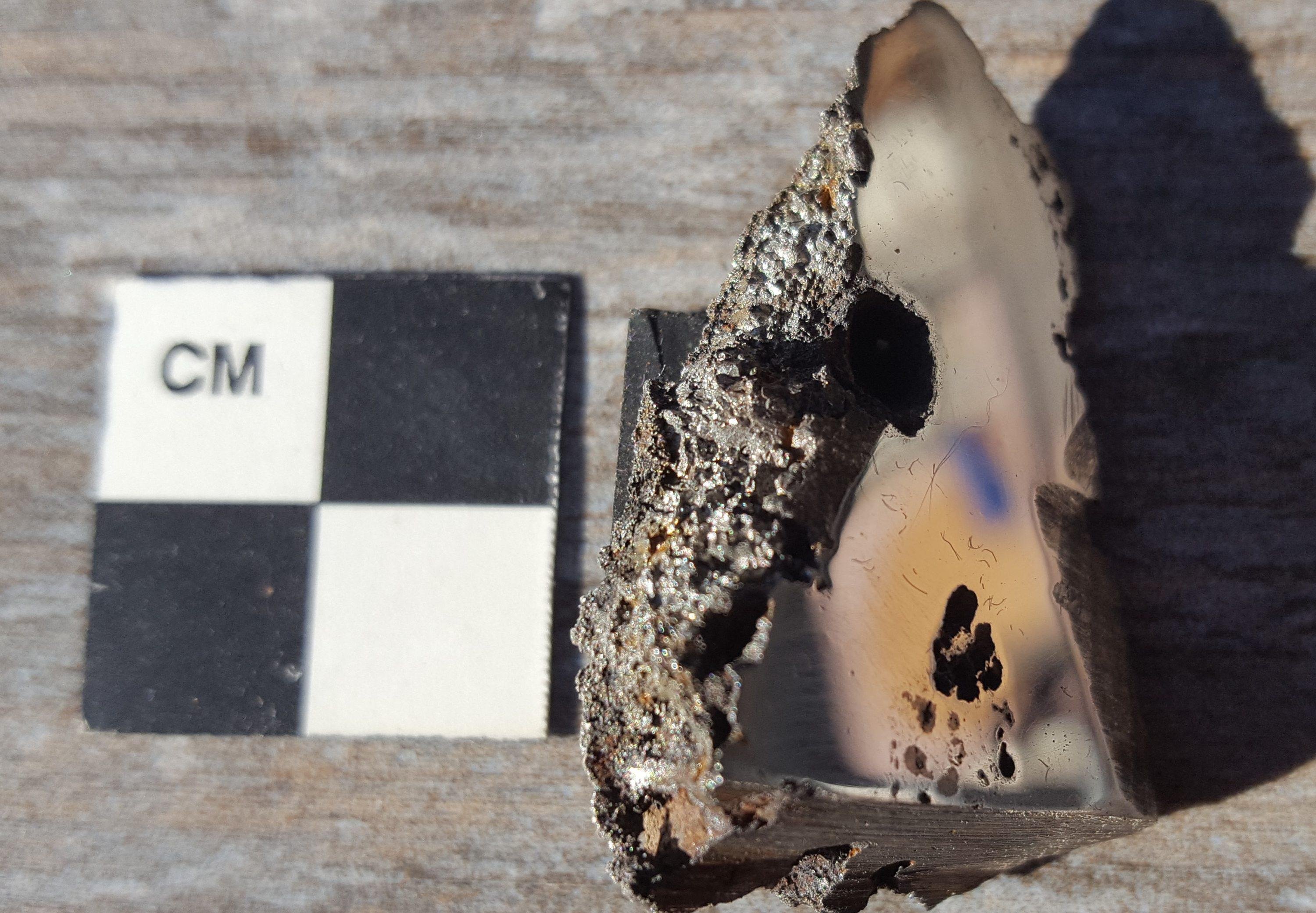 Os especialistas não imaginavam que um pedacinho de 70g de meteorito pudessem trazer tantas novidades.