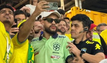 Sósia do Neymar faz sucesso nas redes e atrai multidões no Catar