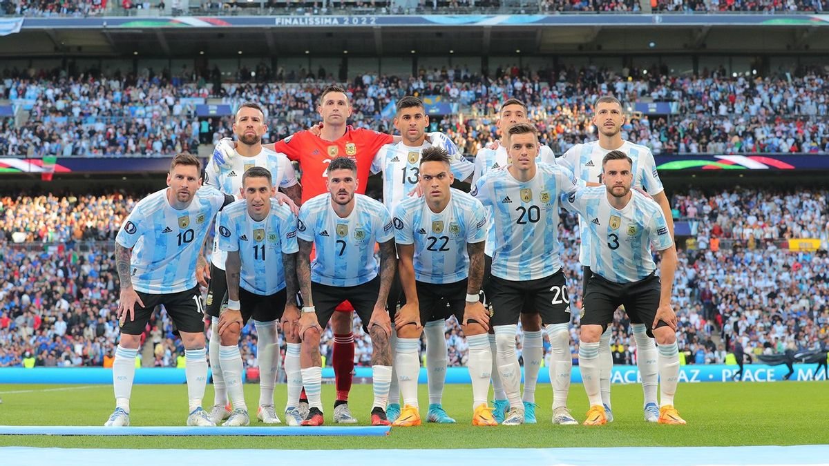 A seleção da Argentina