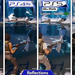 Imagem de Fortnite: veja comparação dos gráficos entre PS4, PS4 Pro e PS5 